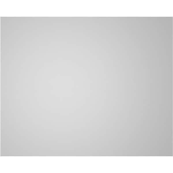 Ekena Millwork Vertical Surface Mount PVC Gable Vent: Non-Functional, w/3-1/2"W x 1"H, Standard Frame, 42"W x 34"H - GVPVE42X3401SN