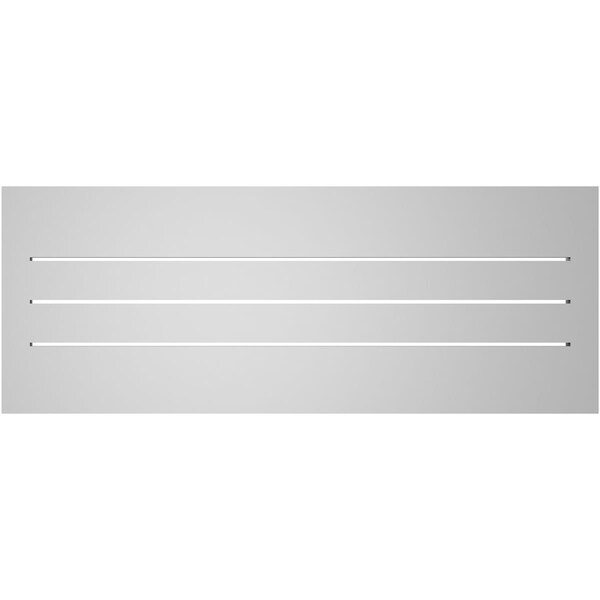 Ekena Millwork Vertical Surface Mount PVC Gable Vent: Functional, w/ 2"W x 2"P Brickmould Sill Frame, 42"W x 16"H - GVPVE42X1603SF