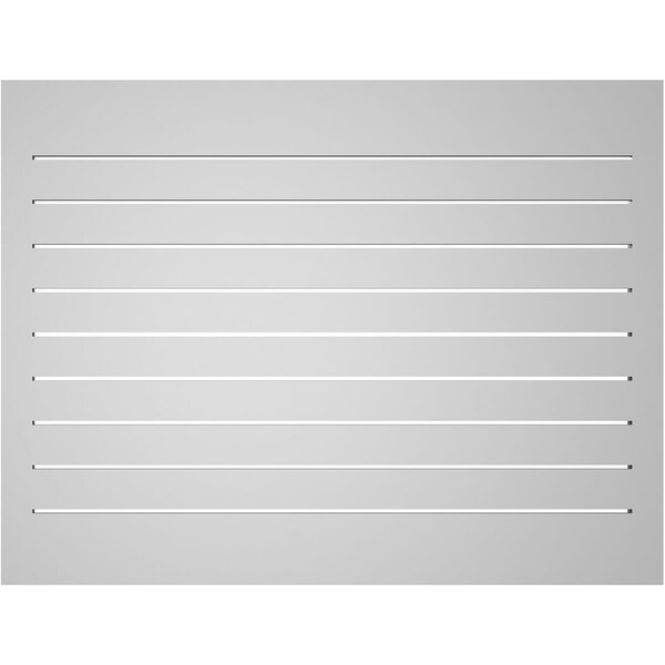 Ekena Millwork Vertical Surface Mount PVC Gable Vent: Functional, w/ 2"W x 1-1/2"P Brickmould Frame, 42"W x 32"H - GVPVE42X3202SF