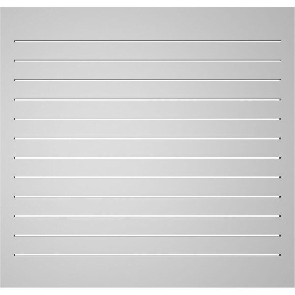 Ekena Millwork Vertical Surface Mount PVC Gable Vent: Functional, w/ 2"W x 2"P Brickmould Sill Frame, 42"W x 40"H - GVPVE42X4003SF