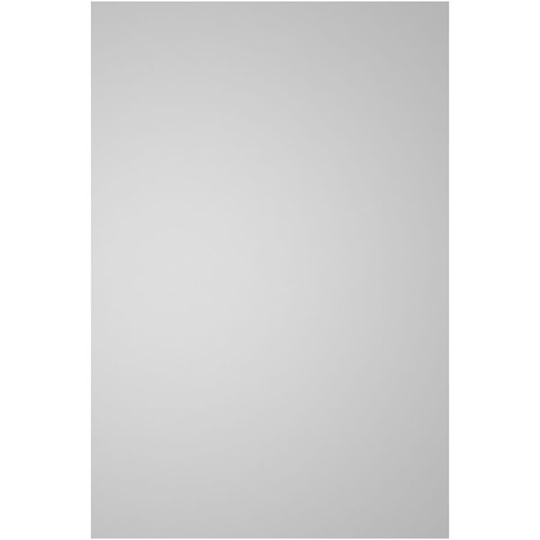 Ekena Millwork Vertical Surface Mount PVC Gable Vnt: Non-Functional, w/2"W x 1-1/2"H, Brickmould Frame, 20"W x 30"H - GVPVE20X3002SN