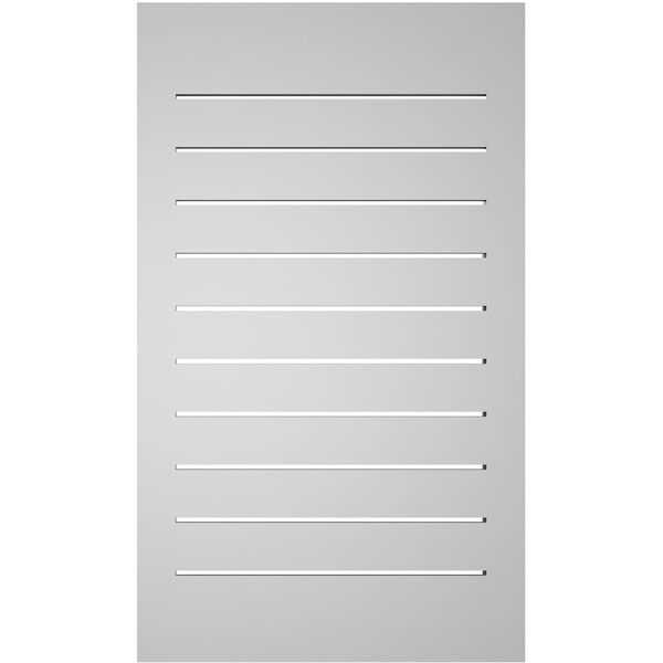 Ekena Millwork Vertical Surface Mount PVC Gable Vent: Functional, w/ 2"W x 1-1/2"P Brickmould Frame, 20"W x 34"H - GVPVE20X3402SF