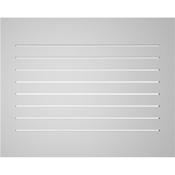 Ekena Millwork Vertical Surface Mount PVC Gable Vent: Functional, w/ 3-1/2"W x 1"P Standard Frame, 40"W x 32"H - GVPVE40X3201SF