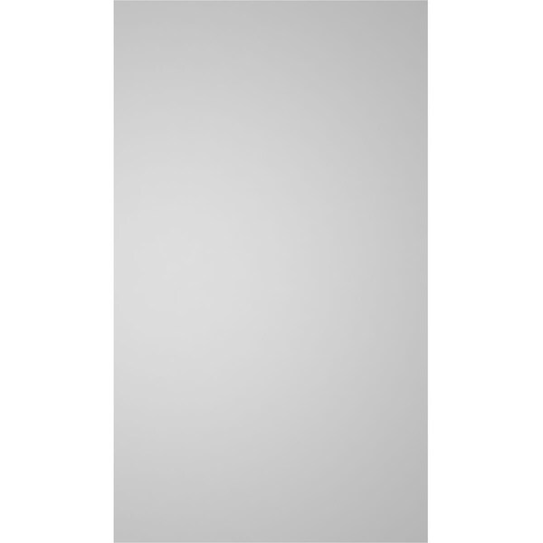 Ekena Millwork Vertical Surface Mount PVC Gable Vent w/ 2"W x 2"H , Brickmould Sill Frame, 22"W x 38"H - GVPVE22X3803SN