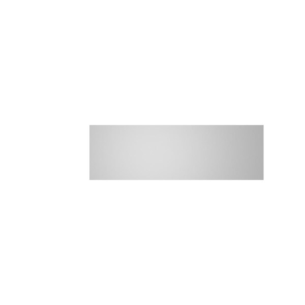Ekena Millwork Vertical Surface Mount PVC Gable Vent w/ 2"W x 2"H , Brickmould Sill Frame, 38"W x 12"H - GVPVE38X1203SN