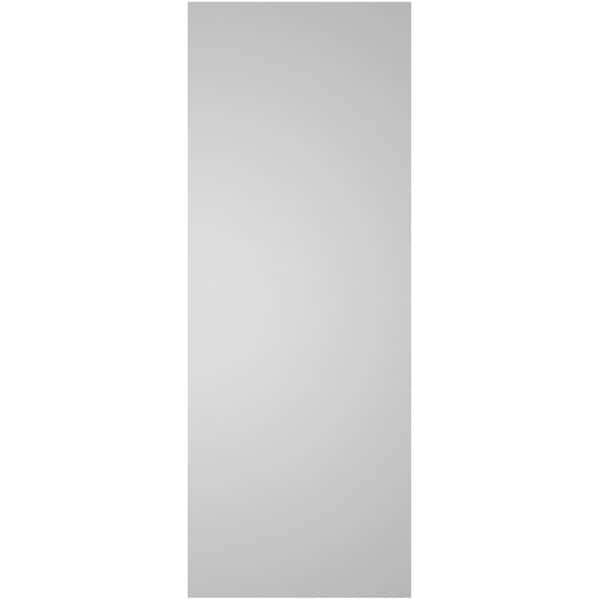 Ekena Millwork Vertical Surface Mount PVC Gable Vent w/ 2"W x 2"H , Brickmould Sill Frame, 12"W x 32"H - GVPVE12X3203SN