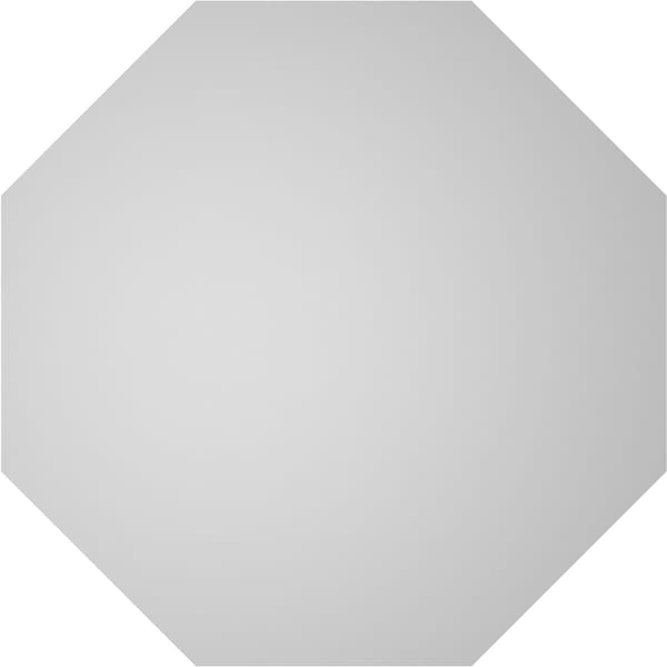 Ekena Millwork Octagonal Surface Mount PVC Gable Vent w/ 2"W x 2"P Brickmould Sill Frame, 32"W x 32"H - GVPOC32X3203SN