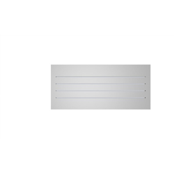 Ekena Millwork Vertical Surface Mount PVC Gable Vent: Functional, w/ 2"W x 2"P Brickmould Sill Frame, 40"W x 18"H - GVPVE40X1803SF