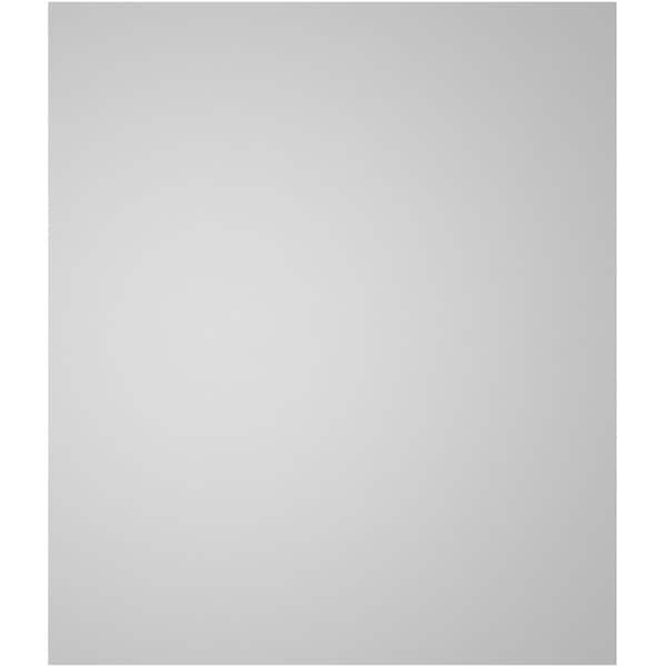 Ekena Millwork Vertical Surface Mount PVC Gable Vent: Non-Functional, w/3-1/2"W x 1"H, Standard Frame, 36"W x 42"H - GVPVE36X4201SN