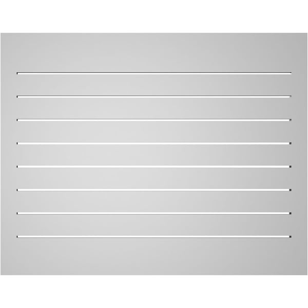 Ekena Millwork Vertical Surface Mount PVC Gable Vent: Functional, w/ 2"W x 2"P Brickmould Sill Frame, 38"W x 30"H - GVPVE38X3003SF