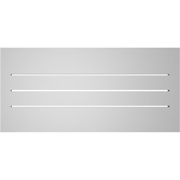 Ekena Millwork Vertical Surface Mount PVC Gable Vent: Functional, w/ 2"W x 1-1/2"P Brickmould Frame, 34"W x 16"H - GVPVE34X1602SF