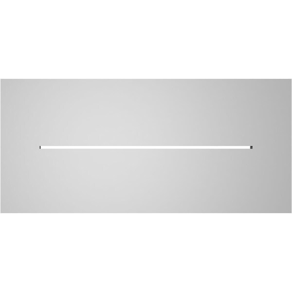 Ekena Millwork Vertical Surface Mount PVC Gable Vent: Functional, w/ 3-1/2"W x 1"P Standard Frame, 26"W x 12"H - GVPVE26X1201SF