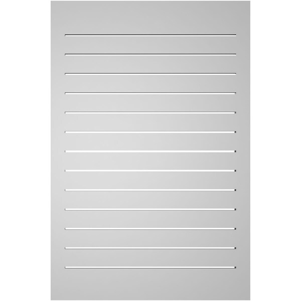 Ekena Millwork Vertical Surface Mount PVC Gable Vent: Functional, w/ 2"W x 2"P Brickmould Sill Frame, 28"W x 42"H - GVPVE28X4203SF