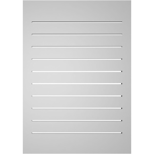 Ekena Millwork Vertical Surface Mount PVC Gable Vent: Functional, w/ 2"W x 1-1/2"P Brickmould Frame, 24"W x 34"H - GVPVE24X3402SF