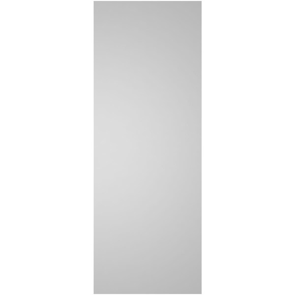 Ekena Millwork Vertical Surface Mount PVC Gable Vnt: Non-Functional, w/2"W x 1-1/2"H, Brickmould Frame, 14"W x 38"H - GVPVE14X3802SN