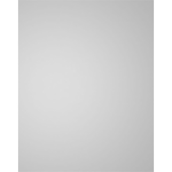 Ekena Millwork Vertical Surface Mount PVC Gable Vent: Non-Functional, w/3-1/2"W x 1"H, Standard Frame, 30"W x 38"H - GVPVE30X3801SN