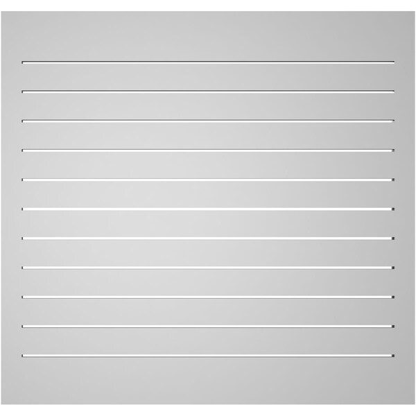 Ekena Millwork Vertical Surface Mount PVC Gable Vent: Functional, w/ 2"W x 1-1/2"P Brickmould Frame, 40"W x 38"H - GVPVE40X3802SF