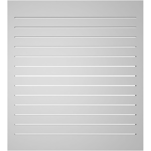 Ekena Millwork Vertical Surface Mount PVC Gable Vent: Functional, w/ 2"W x 2"P Brickmould Sill Frame, 38"W x 42"H - GVPVE38X4203SF