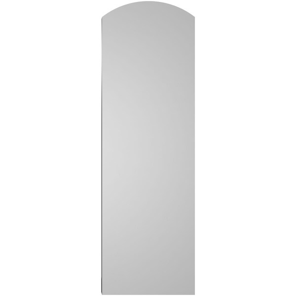 Ekena Millwork Arch Top Surface Mount PVC Gable Vent: Functional, w/ 2"W x 2"P Brickmould Sill Frame, 12"W x 38"H - GVPAR12X3803SF