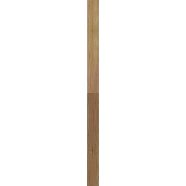 Ekena Millwork Diamond Gable Vent Non-Functional, Western Red Cedar Gable Vent w/Decorative Face Frame, 12"W x 12"H - GVWDI12X1202SDUWR