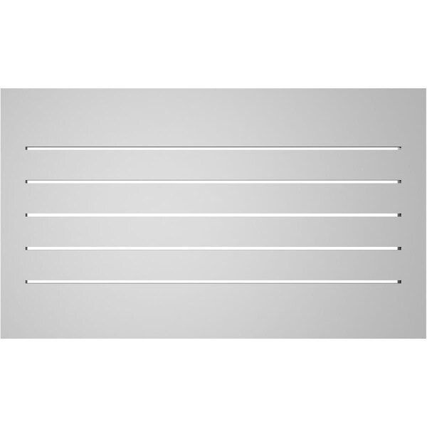 Ekena Millwork Vertical Surface Mount PVC Gable Vent: Functional, w/ 2"W x 2"P Brickmould Sill Frame, 34"W x 20"H - GVPVE34X2003SF