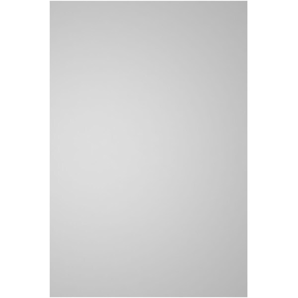 Ekena Millwork Vertical Surface Mount PVC Gable Vnt: Non-Functional, w/2"W x 1-1/2"H, Brickmould Frame, 16"W x 24"H - GVPVE16X2402SN