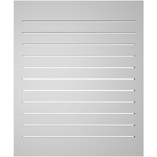 Ekena Millwork Vertical Surface Mount PVC Gable Vent: Functional, w/ 2"W x 2"P Brickmould Sill Frame, 30"W x 36"H - GVPVE30X3603SF