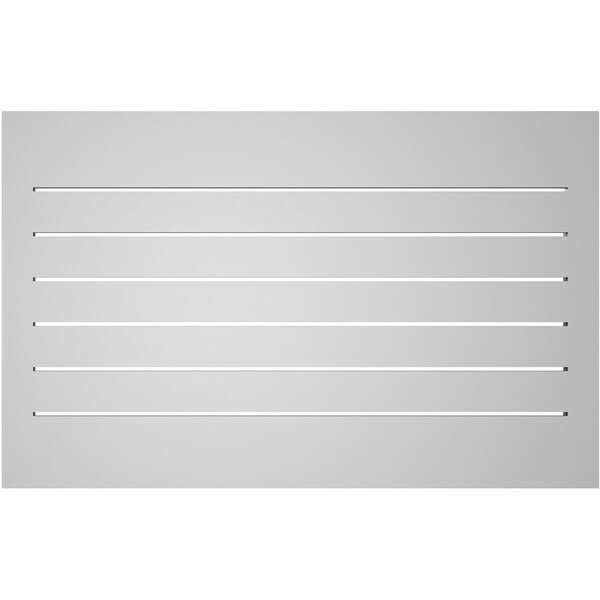Ekena Millwork Vertical Surface Mount PVC Gable Vent: Functional, w/ 2"W x 1-1/2"P Brickmould Frame, 38"W x 24"H - GVPVE38X2402SF