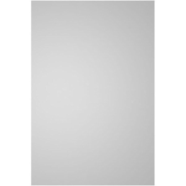 Ekena Millwork Vertical Surface Mount PVC Gable Vnt: Non-Functional, w/2"W x 1-1/2"H, Brickmould Frame, 12"W x 18"H - GVPVE12X1802SN