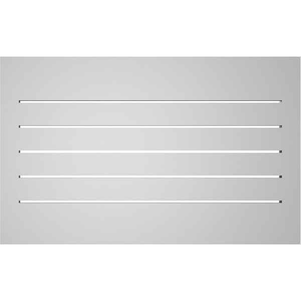 Ekena Millwork Vertical Surface Mount PVC Gable Vent: Functional, w/ 2"W x 1-1/2"P Brickmould Frame, 32"W x 20"H - GVPVE32X2002SF