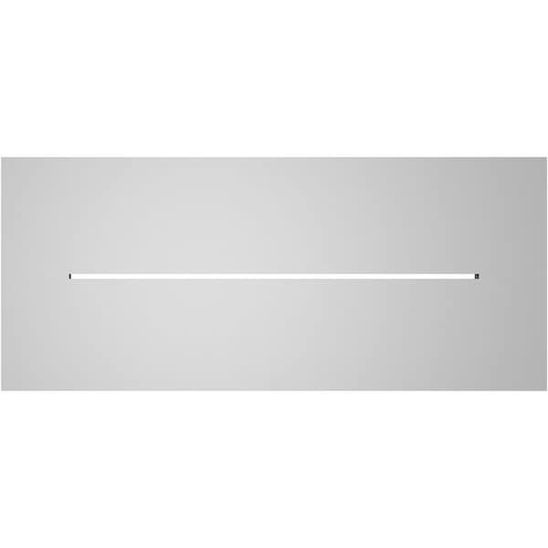 Ekena Millwork Vertical Surface Mount PVC Gable Vent: Functional, w/ 3-1/2"W x 1"P Standard Frame, 28"W x 12"H - GVPVE28X1201SF