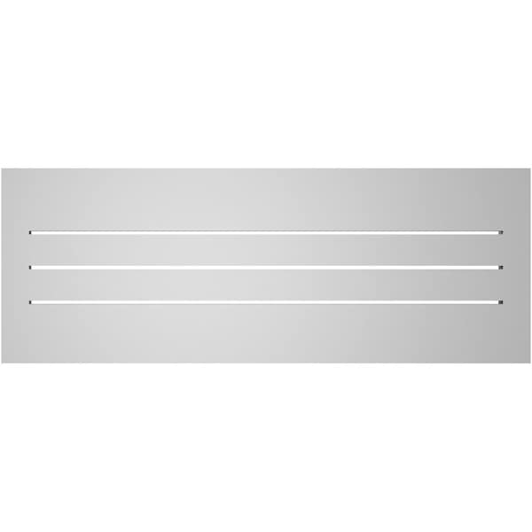 Ekena Millwork Vertical Surface Mount PVC Gable Vent: Functional, w/ 2"W x 1-1/2"P Brickmould Frame, 38"W x 14"H - GVPVE38X1402SF