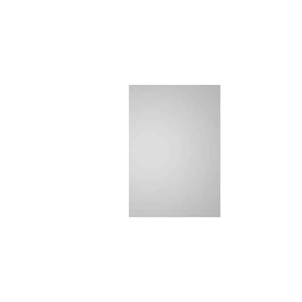 Ekena Millwork Vertical Surface Mount PVC Gable Vent w/ 2"W x 2"H , Brickmould Sill Frame, 18"W x 26"H - GVPVE18X2603SN