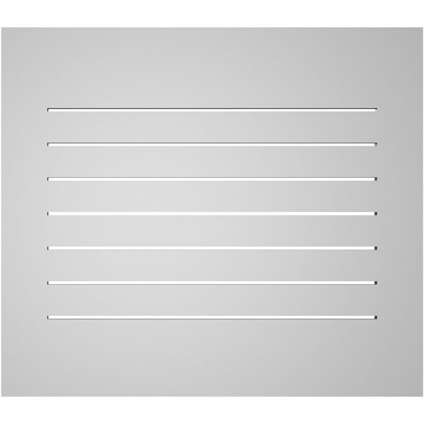 Ekena Millwork Vertical Surface Mount PVC Gable Vent: Functional, w/ 3-1/2"W x 1"P Standard Frame, 32"W x 28"H - GVPVE32X2801SF