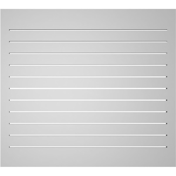 Ekena Millwork Vertical Surface Mount PVC Gable Vent: Functional, w/ 2"W x 2"P Brickmould Sill Frame, 40"W x 36"H - GVPVE40X3603SF