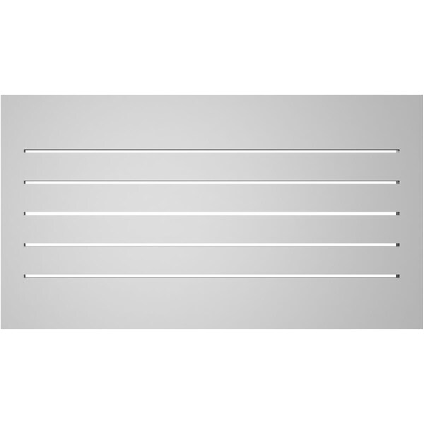 Ekena Millwork Vertical Surface Mount PVC Gable Vent: Functional, w/ 2"W x 2"P Brickmould Sill Frame, 36"W x 20"H - GVPVE36X2003SF