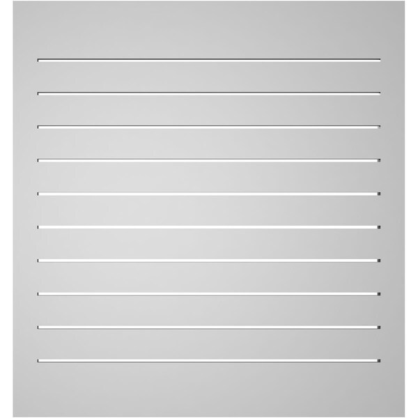 Ekena Millwork Vertical Surface Mount PVC Gable Vent: Functional, w/ 2"W x 2"P Brickmould Sill Frame, 32"W x 34"H - GVPVE32X3403SF