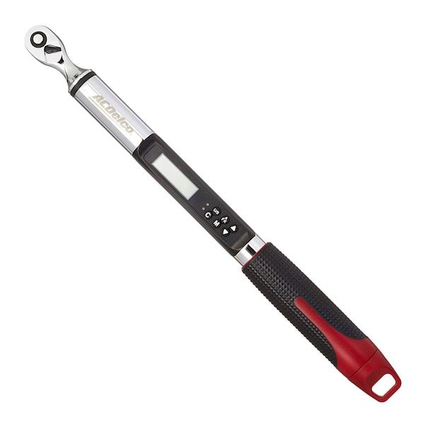Acdelco 1/4" Angle Digital Torque Wrench, 1.1 to 22 ft-lbs ARM313-2A - ARM313-2A