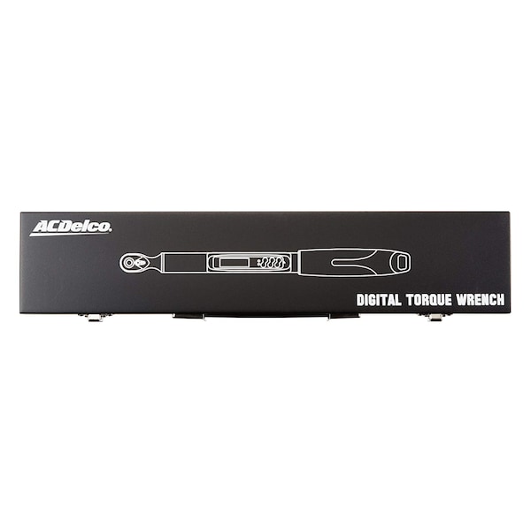Acdelco 1/4" Angle Digital Torque Wrench, 1.1 to 22 ft-lbs ARM313-2A - ARM313-2A