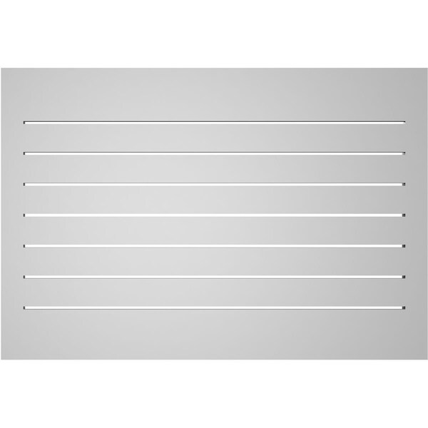 Ekena Millwork Vertical Surface Mount PVC Gable Vent: Functional, w/ 2"W x 1-1/2"P Brickmould Frame, 38"W x 26"H - GVPVE38X2602SF