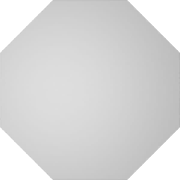 Ekena Millwork Octagonal Surface Mount PVC Gable Vent w/ 2"W x 2"P Brickmould Sill Frame, 38"W x 38"H - GVPOC38X3803SN