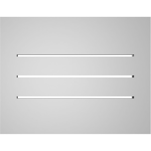 Ekena Millwork Vertical Surface Mount PVC Gable Vent: Functional, w/ 2"W x 1-1/2"P Brickmould Frame, 18"W x 14"H - GVPVE18X1402SF