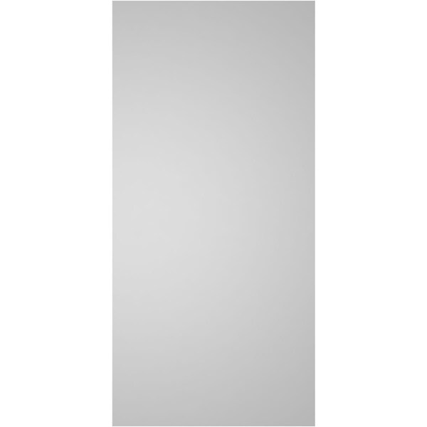 Ekena Millwork Vertical Surface Mount PVC Gable Vent: Non-Functional, w/ 3-1/2"W x 1"P Standard Frame, 20"W x 42"H - GVPVE20X4201SN