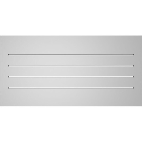 Ekena Millwork Vertical Surface Mount PVC Gable Vent: Functional, w/ 2"W x 2"P Brickmould Sill Frame, 36"W x 18"H - GVPVE36X1803SF