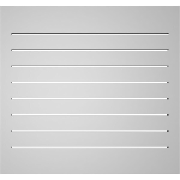 Ekena Millwork Vertical Surface Mount PVC Gable Vent: Functional, w/ 2"W x 2"P Brickmould Sill Frame, 32"W x 30"H - GVPVE32X3003SF