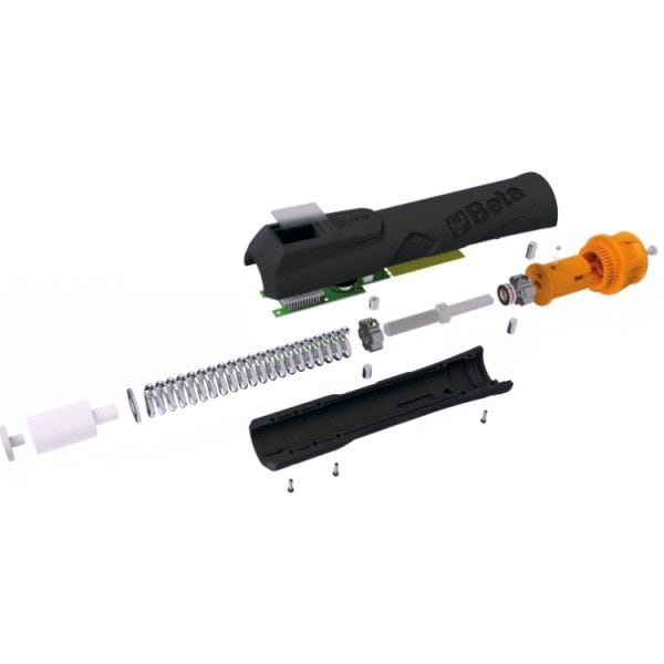 Beta Mechanical torque wrench with digital readout, for right-hand tightening, 20-100 Nm - 006650010