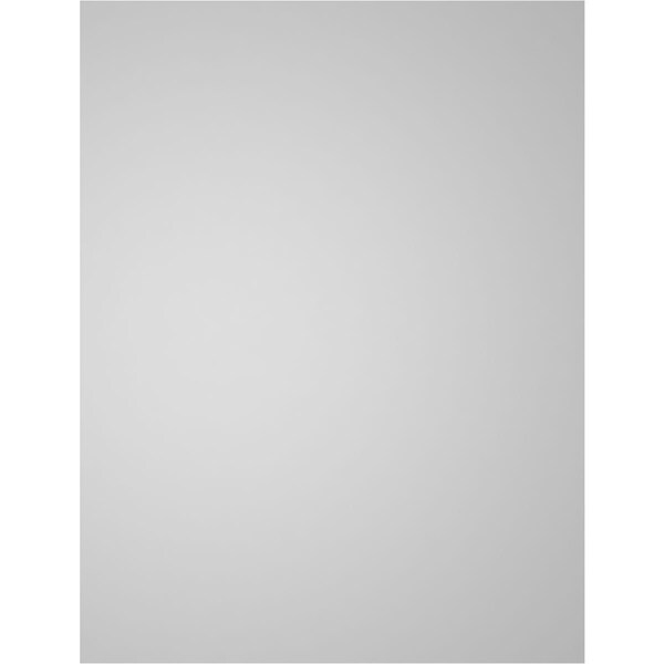 Ekena Millwork Vertical Surface Mount PVC Gable Vnt: Non-Functional, w/2"W x 1-1/2"H, Brickmould Frame, 32"W x 42"H - GVPVE32X4202SN