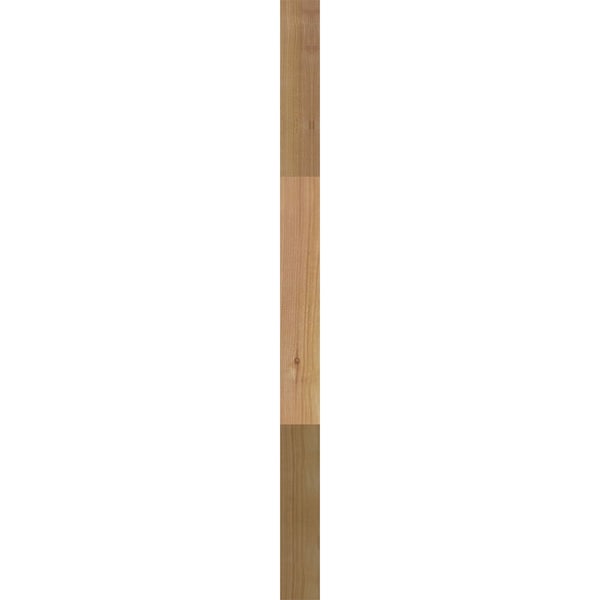 Ekena Millwork Octagonal Gable Vnt Non-Functional Western Red Cedar Gable Vnt w/Decorative Face Frame, 18"W x 18"H - GVWOC18X1802SDUWR