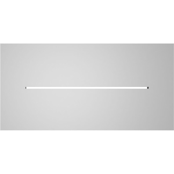 Ekena Millwork Vertical Surface Mount PVC Gable Vent: Functional, w/ 3-1/2"W x 1"P Standard Frame, 24"W x 12"H - GVPVE24X1201SF