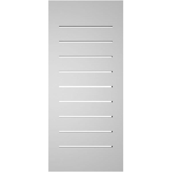 Ekena Millwork Vertical Surface Mount PVC Gable Vent: Functional, w/ 2"W x 1-1/2"P Brickmould Frame, 14"W x 32"H - GVPVE14X3202SF